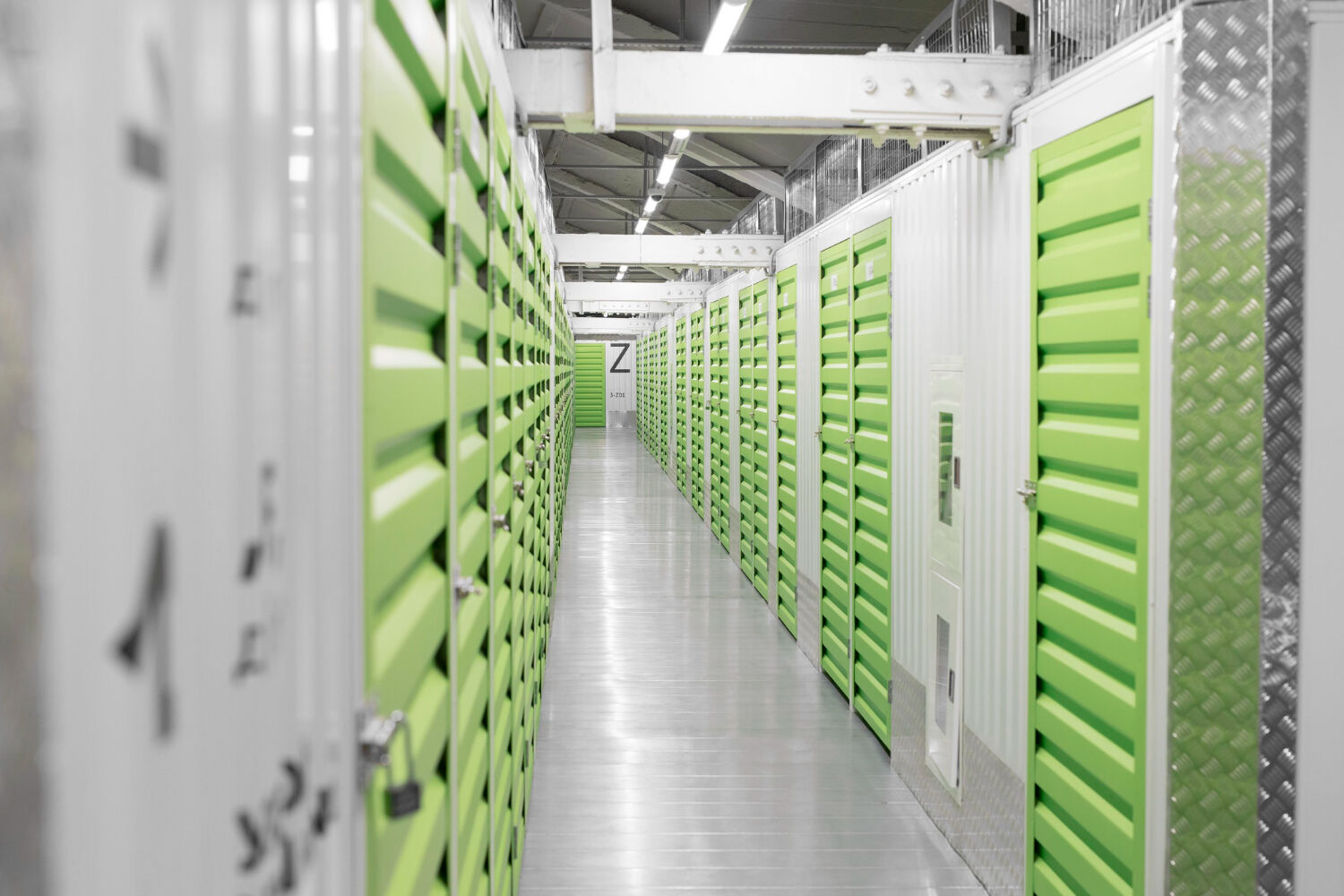 Climate-controlled self-storage facility — the kind of commercial property a fire-protection system has to actually perform for